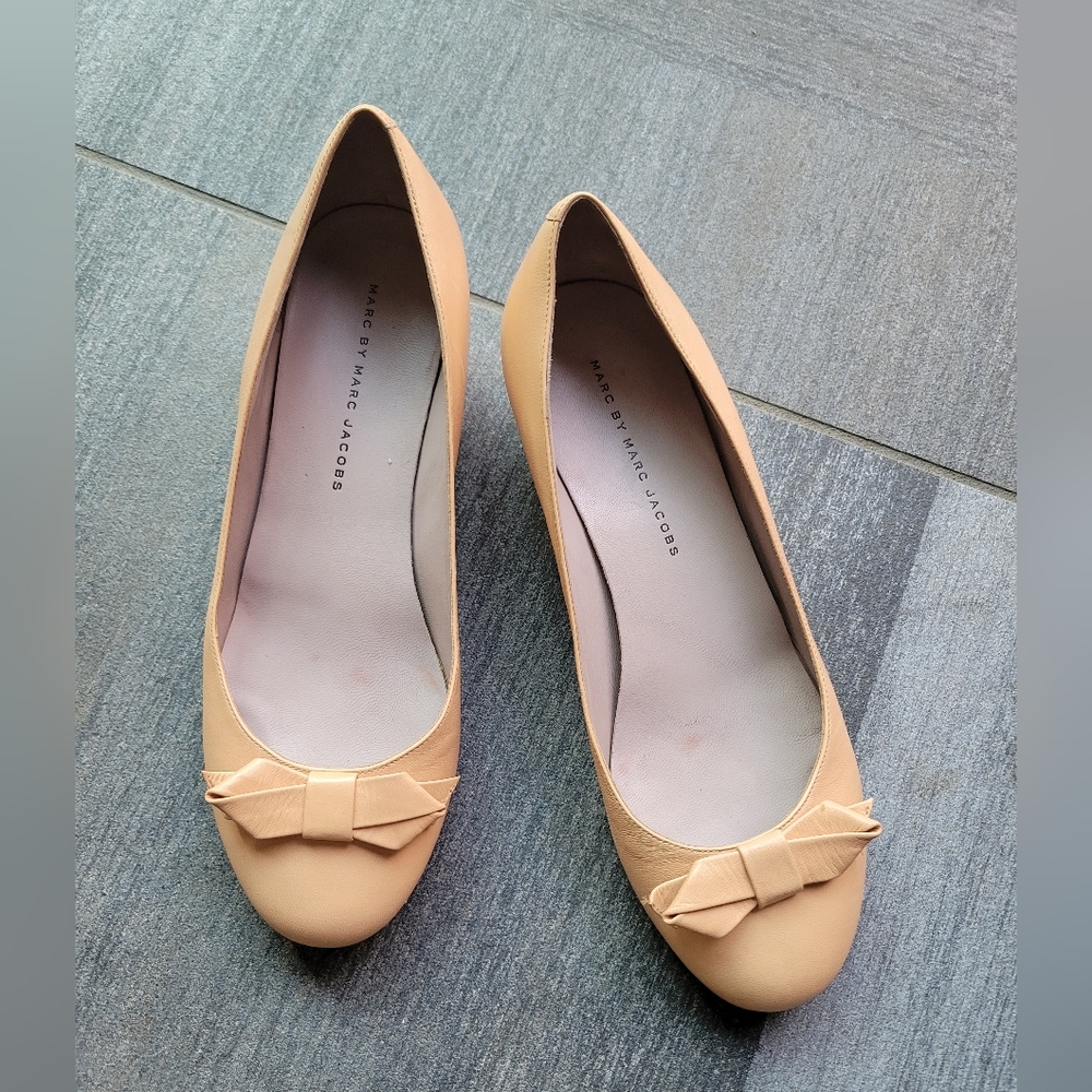 Marc by Marc Jacobs leather low-heel shoes
